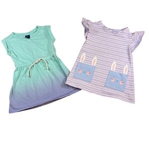 Girls Dresses Bundle: Baby Gap, Cat & Jack - Size 2T, Cute Easter Spring Outfit